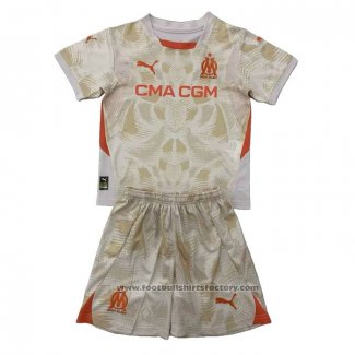 Olympique Marseille Third Goalkeeper Shirt Kids 2024-2025