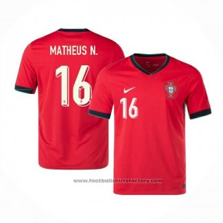 Portugal Player Matheus N. Home Shirt 2024