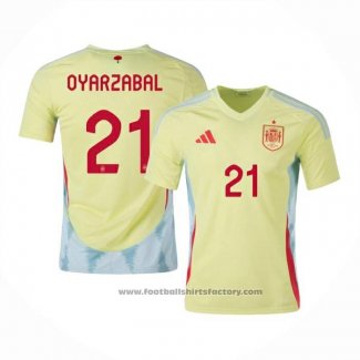 Spain Player Oyarzabal Away Shirt 2024