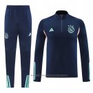 Sweatshirt Tracksuit Ajax 2024-2025 Blue