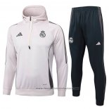 Sweatshirt Tracksuit Real Madrid Kids 2024-2025 Rosa