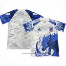 Thailand Japan Dragon Shirt 2024-2025 Blue