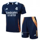 Tracksuit Real Madrid Short Sleeve 2024-2025 Blue - Shorts