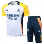 Tracksuit Real Madrid Short Sleeve 2024-2025 White - Shorts