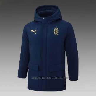 Winter Jacket of AC Milan 2024-2025 Blue