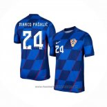 Croatia Player Marco Pasalic Away Shirt 2024