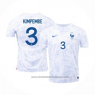 France Player Kimpembe Away Shirt 2022