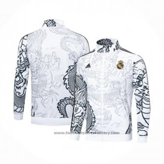 Jacket Real Madrid Dragon 2024-2025 White