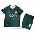 Monaco Away Shirt Kids 2024-2025