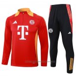 Sweatshirt Tracksuit Bayern Munich Kids 2024-2025 Red