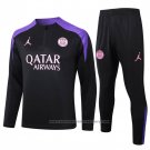 Sweatshirt Tracksuit Paris Saint-Germain Jordan 2024-2025 Black