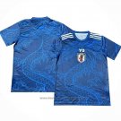 Thailand Japan Y-3 Dragon Shirt 2024-2025 Blue