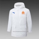 Winter Jacket of Olympique Marseille 2024-2025 White