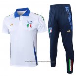 Conjunto Polo Italy 2024-2025 White