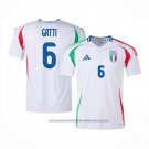 Italy Player Gatti Away Shirt 2024-2025