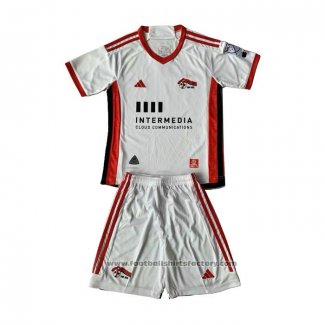 San Jose Earthquakes Away Shirt Kids 2024-2025