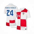 Croatia Player Marco Pasalic Home Shirt 2024