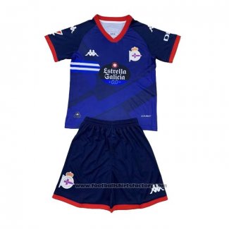 Deportivo La Coruna Away Shirt Kids 2024-2025