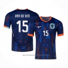 Holland Player Van de Ven Away Shirt 2024-2025