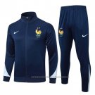 Jacket Tracksuit France 2024-2025 Blue