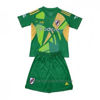 River Home Goalkeeper Shirt Kids 2024