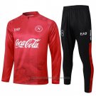 Sweatshirt Tracksuit Napoli 2024-2025 Red