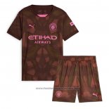 Manchester City Home Goalkeeper Shirt Kids 2024-2025