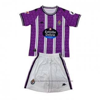 Real Valladolid Home Shirt Kids 2024-2025