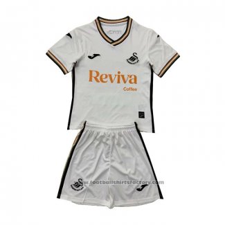 Swansea City Home Shirt Kids 2024-2025