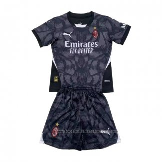 AC Milan Home Goalkeeper Shirt Kids 2024-2025