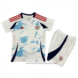 Costa Rica Away Shirt Kids 2024