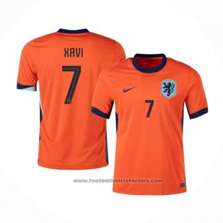 Holland Player Xavi Home Shirt 2024-2025