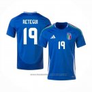 Italy Player Retegui Home Shirt 2024-2025