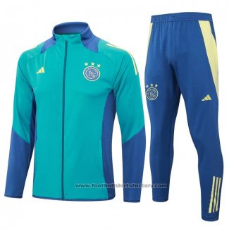 Jacket Tracksuit Ajax Kids 2024-2025 Green