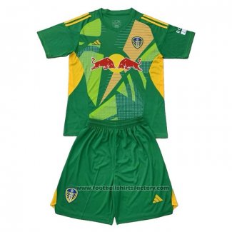 Leeds United Home Goalkeeper Shirt Kids 2024-2025