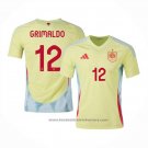 Spain Player Grimaldo Away Shirt 2024