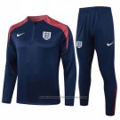 Sweatshirt Tracksuit England 2024-2025 Blue