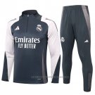 Sweatshirt Tracksuit Real Madrid 2024-2025 Grey