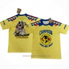 Thailand America Champion Shirt 2024-2025 Yellow