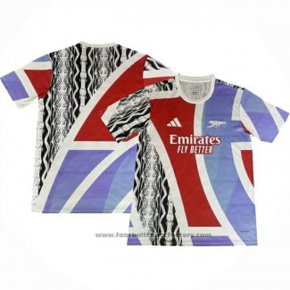 Training Shirt Arsenal 2024-2025 Red Blue