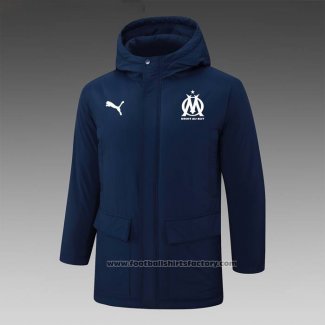 Winter Jacket of Olympique Marseille 2024-2025 Blue