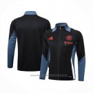 Jacket Manchester United 2024-2025 Black and Grey