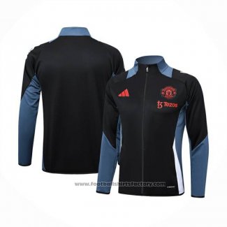 Jacket Manchester United 2024-2025 Black and Grey