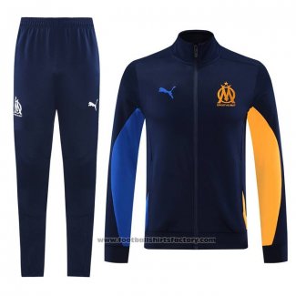 Jacket Tracksuit Olympique Marseille 2024-2025 Blue