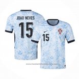 Portugal Player Joao Neves Away Shirt 2024