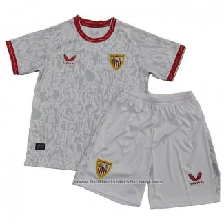 Sevilla Home Shirt Kids 2024-2025