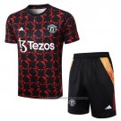 Tracksuit Manchester United Short Sleeve 2024-2025 Red - Shorts