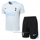 Tracksuit Tottenham Hotspur Short Sleeve 2024-2025 Grey - Shorts