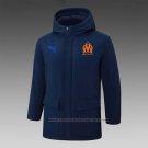 Winter Jacket of Olympique Marseille 2024-2025 Blue