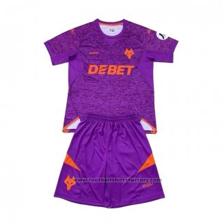 Wolves Third Goalkeeper Shirt Kids 2024-2025